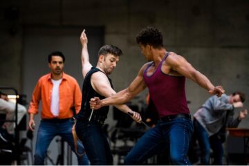 Felix Lydike (Chino), Dennis Weissert (Riff), Malcolm Henry (Bernardo) © Martin Förster