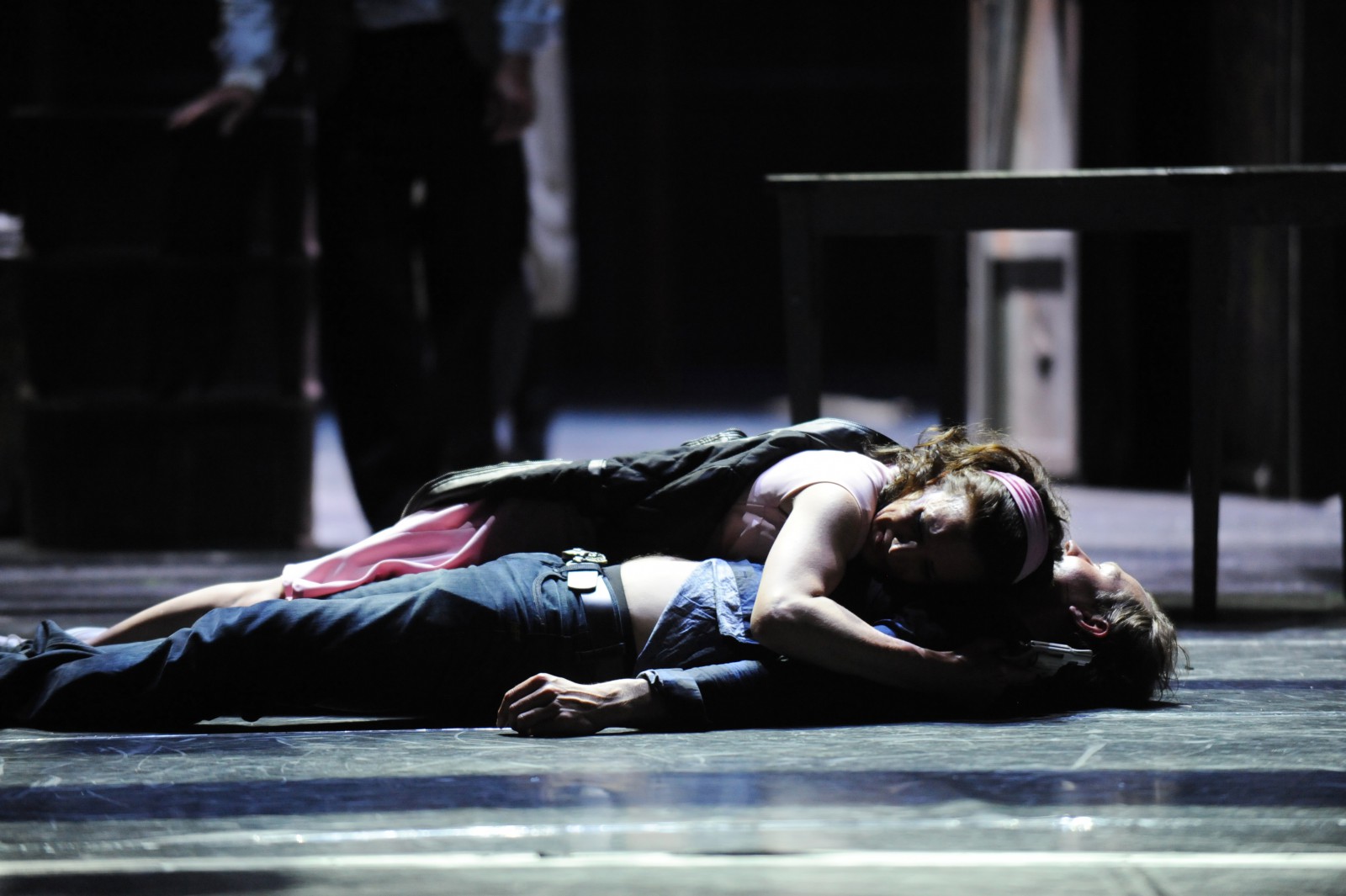 Katja Reichert (Maria), Jesper Tydén (Tony) © Dimo Dimov