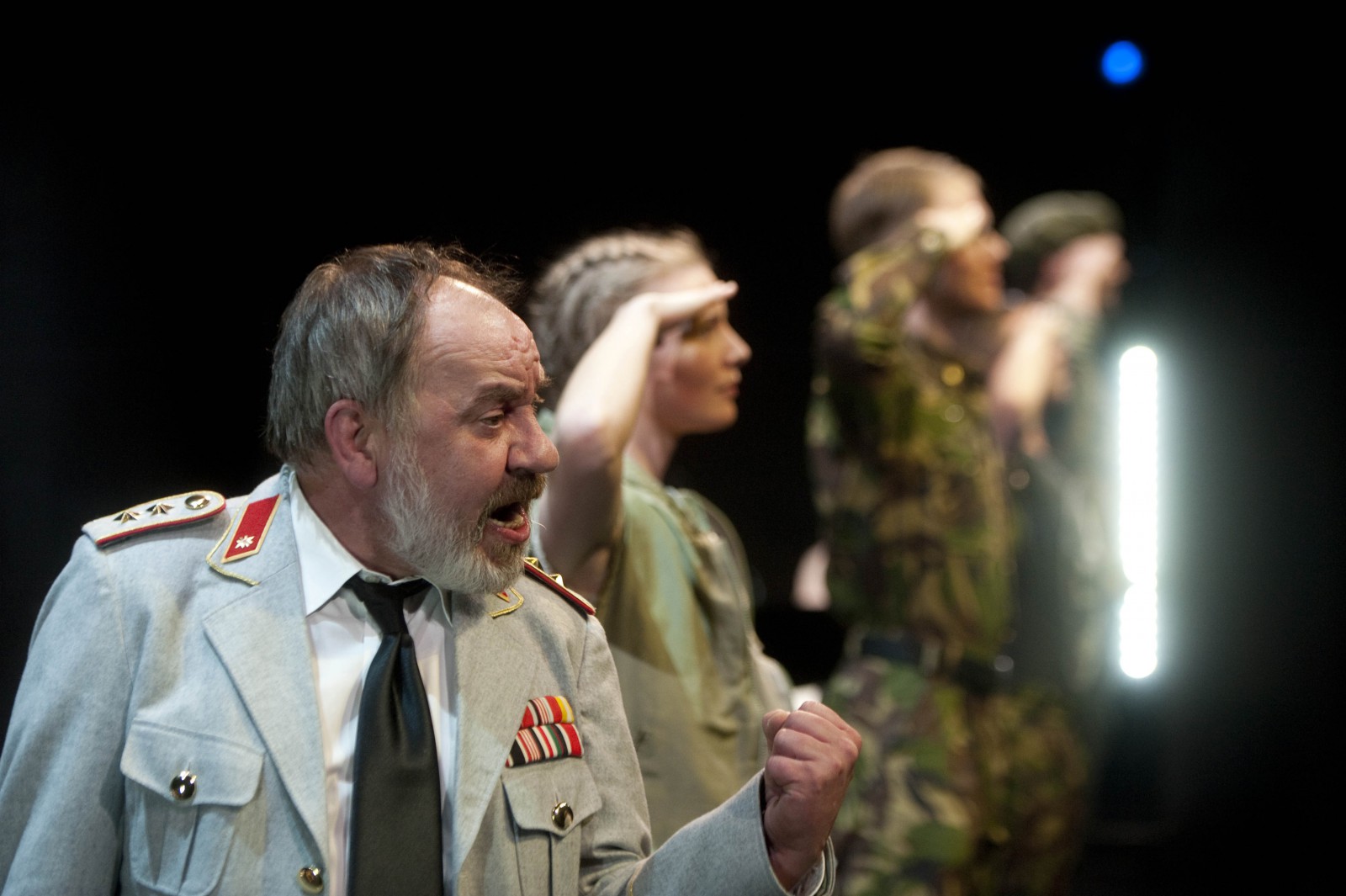 Von links nach rechts: Thomas Schneider, Anna von Haebler, Alexandre Pierre © © Uwe Lewandowski