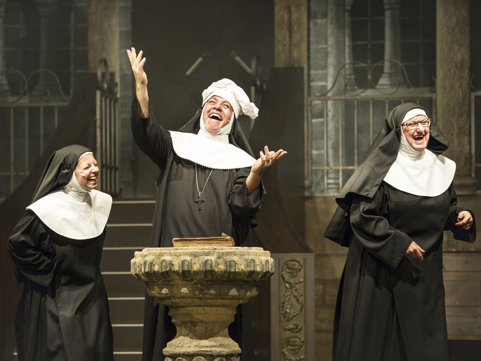 Astrid Vosberg, Dale Albright, Ruth Müller © Tiroler Landestheater