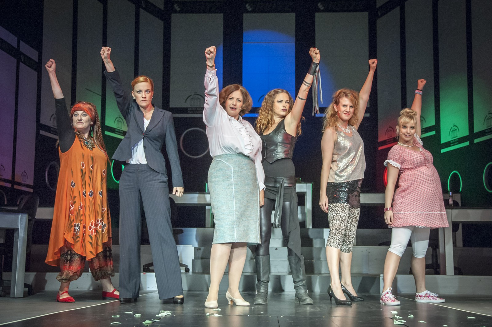 Ruth Müller, Martina Dähne, Kristina Cosumano, Verena Pötzl, Cathérine Lanser, Henriette Schreiner  © Rupert Larl