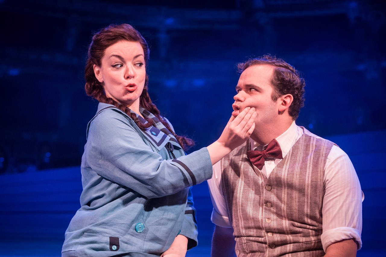 Sheridan Smith (Fanny Brice), Joel Montague (Eddie Ryan) © Marc Brenner