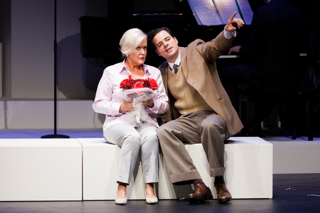 Angelika Milster (Die junge Doris Day), Tobias Licht (Al Levy) © DERDEHMEL/Urbschat