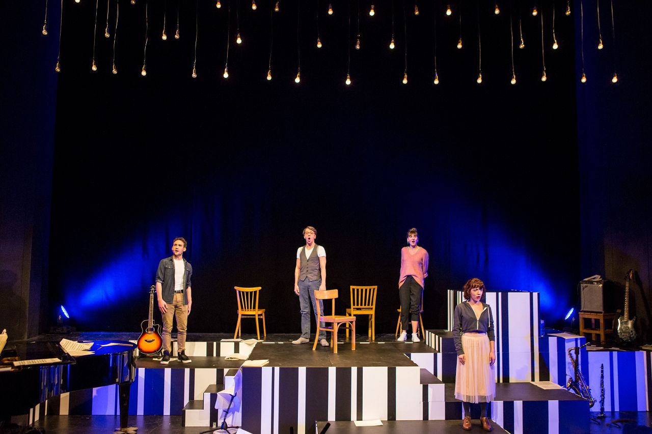 l-r: Jürgen Brehm, Jens Krause, Teresa Scherhag, Sandra Pangl © Clemens Heidrich