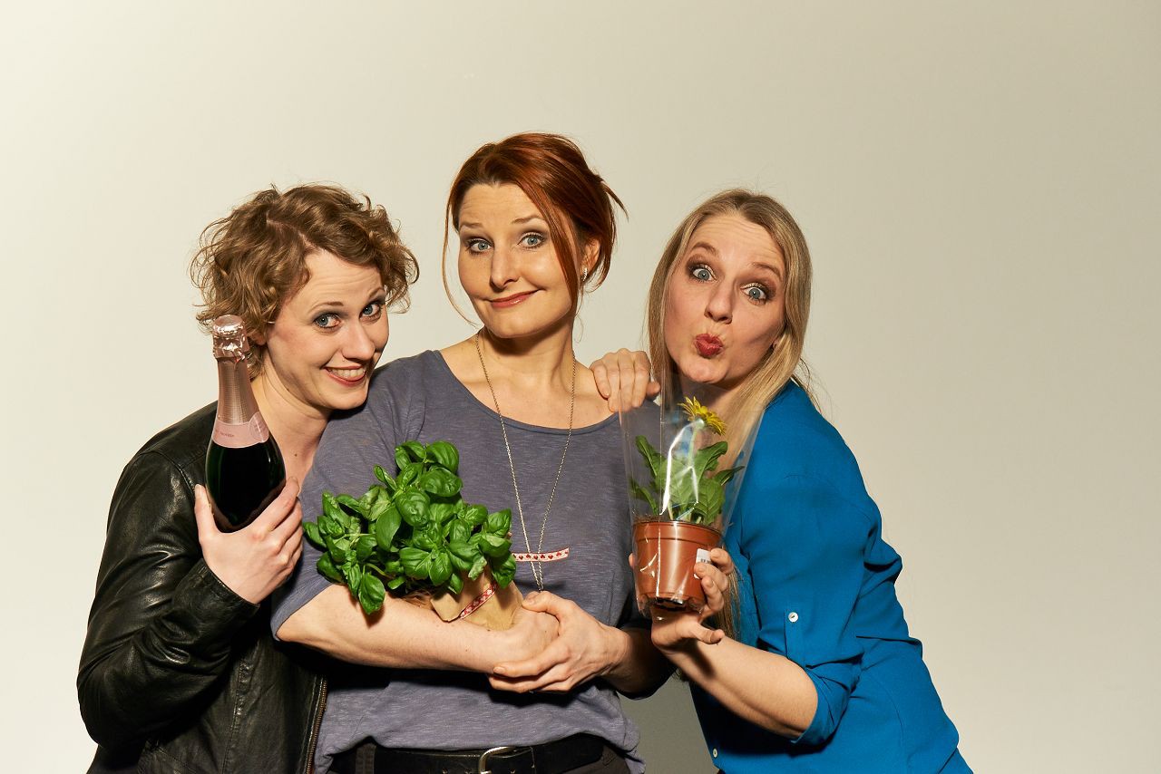 l-r: Michèle Connah, Stefanie Görtemöller, Claudia Wölfel de Mejia © Sebastian Damberger