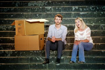 Julian Culemann (Daniel Daréus), Franziska Schuster (Lena) © Freilichtspiele Schwäbisch Hall, Ufuk Arslan