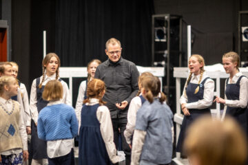 Friedrich von Mansberg bei der Generalprobe von "Annie" © Andreas Tamme