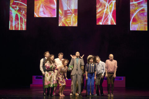 Marcel Hoffmann, Katharina Beatrice Hierl, Lukas Winterberger, Theresa Dittmar, Christof Maria Kaiser, Isabel Mascarenhas, Wolfram Boelzle, Benno Schulz © Matthias Baus